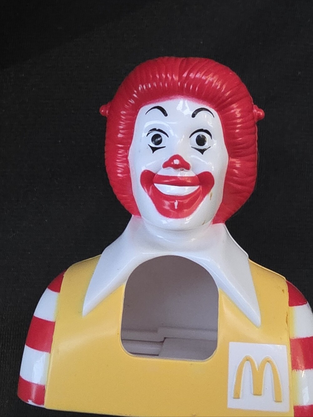 1998 McDonald's Plastic Ronald McDonald Figure - Red, Yellow, White